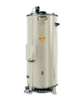 Built Tough Heavy Duty Commercial Natural Gas Tank Water Heater With Integrated Draft Blower Scaqmd Texas Approved, 85 Gallon Steel Tank