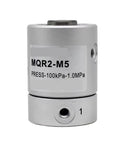 Two Channel 360 Degree High Speed Pneumatic Rotary Joint Built For Tight Spaces No Fuss Brass Swivel With Low Friction Fast Response Reliable Multi Channel Design For Industrial Automation, MQR2-M5