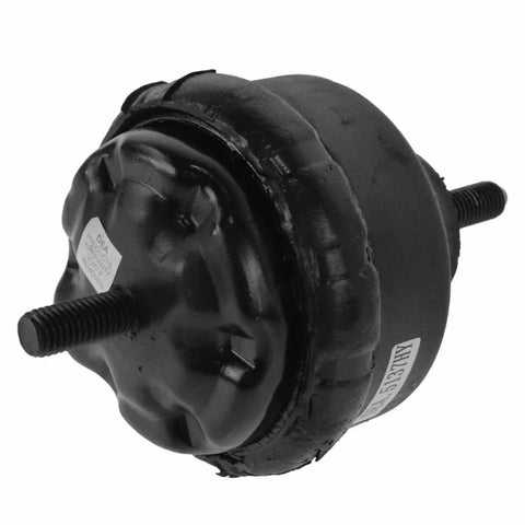 Heavy Duty Front Left Engine Mount For 4.2L L6 Chevy Trailblazer Tahoe Suburban 2002 To 2009, black rubber component.