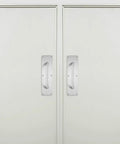 Stainless Steel Door Handle Pull Plate For Commercial Doors Pack Of 2 299x80mm 11.77 In By 3.15 In Brushed Chrome Finish