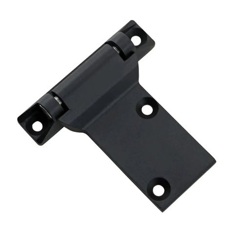 Beefy Heavy Duty Zinc Alloy Industrial Electrical Cabinet Hinge For Large Thickened Switch Cabinet Mechanical Hinge Rugged Industrial Grade Door Hardware For Enclosures 1 Piece CL282-1 black hinge
