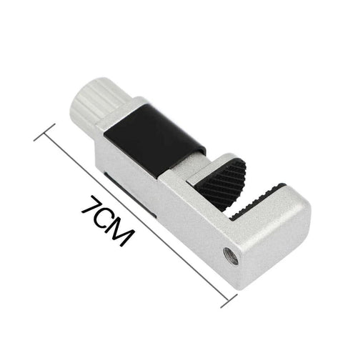 Close-up of single clamp from 4 Piece Adjustable Screen Fastening Clamp Set For Easy LCD Screen Replacement, showing size measurement.