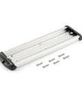 Aluminum Mounting Track For Downriggers And Boat Accessories - 12 Inch Stainless Track For Saltwater Fishing, Killer Trolling Setup With Adjustable Rod Holders And Downriggers, Easy Rail System For Custom Spreads, 12-inch aluminum mounting track with screws