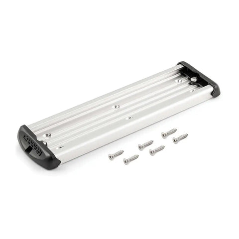 Aluminum Mounting Track For Downriggers And Boat Accessories - 12 Inch Stainless Track For Saltwater Fishing, Killer Trolling Setup With Adjustable Rod Holders And Downriggers, Easy Rail System For Custom Spreads, 12-inch aluminum mounting track with screws