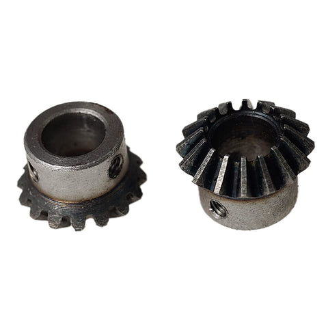 Two Pack 16 Tooth Bevel Pinion Gear For One Point Five Module Bevel Gear Systems A Real Workhorse For Machinery And Conveyors Great For Agriculture Textile And Printing Machines Automotive Projects Built To Last And Precise Fit