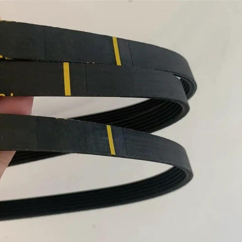 Easy Install Rubber Ribbed Drive Belt For Treadmills Replacement Belt Compatible With PJ622 PJ630 PJ522 622mm By 8mm Durable Low Stretch For Smooth Quiet Runs Heavy Duty Construction Pro Grade Quality, black rubber ribbed treadmill belt
