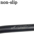 Beefy Ultralight 31.8mm Aluminum Alloy Mountain Bike Handlebar Riser Bar Matte Black Finish with durable design visible.