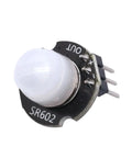 Plug and Play Infrared Pyroelectric Motion Sensor Module Mini PIR Detector for Reliable Electronic Components, Adjustable IR Sensor for Home Security and Projects, 2026 Ready, Easy Install, High Quality, SR602 mini PIR module with dome lens and 3 pins