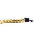 Main Jets Kit For Go Karts And Mini Bikes With.032-.038 Main Jets And 140 E Tube, gold brass jets aligned with black ring