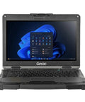 Hella Tough Rugged Laptop Featuring 10th Gen Intel Core I5 Up To 42 Ghz 133 Inch Full Hd Touchscreen 16 Gb Ram 256 Gb Ssd Ip66 Waterproof Build Shoots Straight In Rough Sites Running Windows 11 Pro Refurbished Workstation open with screen display