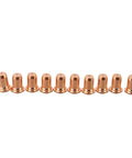 Premium 24 Piece Plasma Cutter Consumables Kit With Electrodes And Nozzles Compatible With Harbor Freight 62204 Machine, copper nozzles line up.
