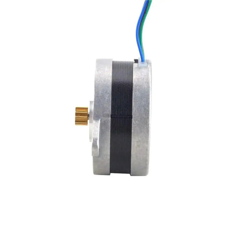 Stepper Motor Bipolar 0.9 Degree Step, 9Ncm Torque, 1A Current, 36x17.5mm, 4 Wires, For 3D Printers And CNCs, Beefy Unit, Easy Mount, 1 Piece With Smooth Microstepping, Low Electrical Noise, Precise Control, And Easy Integration In DIY Projects, side view