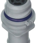 OE Spec Positive Crankcase Ventilation PCV Valve Built Thick, gray with black and purple seal for easy replacement.