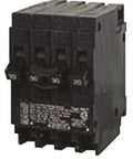 Q22030CT 30 Amp Double Pole And Two 20 Amp Single Pole Triplex Plug In Circuit Breaker Kit For Load Centers And Meter Combos Space Saving UL Listed And Compatible With Electrical Panels black breaker