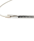 Close-up of heating element wire for 2000W Short Wave Infrared Carbon Fiber Heating Lamp 22 Inch dual tube.