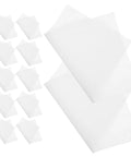 Stack of 100 Count White Self Adhesive Packing List Envelopes with Large Capacity for Mailing and Packing Documents