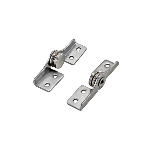 Pair of Flozari 304 stainless steel rotary shaft torque hinges with damping, TA-Right, 3.0 N·m
