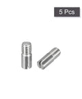 Rock Solid 5 Piece Set Of M3 X 8mm Slotted Cylindrical Dowel Pins Built With Rust Resistant 304 Stainless Steel for furniture upgrades.