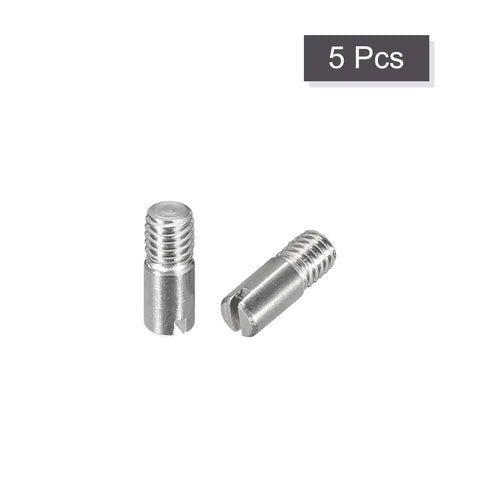 Rock Solid 5 Piece Set Of M3 X 8mm Slotted Cylindrical Dowel Pins Built With Rust Resistant 304 Stainless Steel for furniture upgrades.