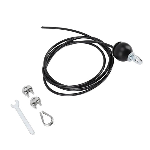 Durable Fitness Pulley Cable With Stop Ball For Home Gym DIY Setup Versatile Cable System ABS Steel