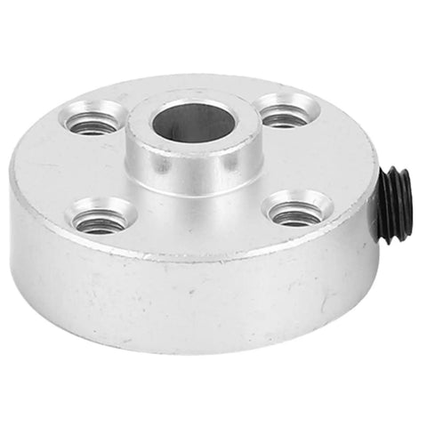 Close-up of Two Pack Metal Axle Hubs With Set Screws For Tetrix Robotics, Built Beefy For 4.7mm D Shafts, Easy Install