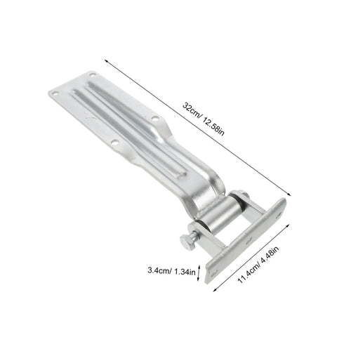 Heavy Duty Alloy Steel Truck Hinge For Box Truck Rear Door Corrosion Resistant Industrial Door Hinge For Refrigerated Freezer Improves Cooling Efficiency And Long Term Durability For Commercial Vans Trailers And More, 32cm
