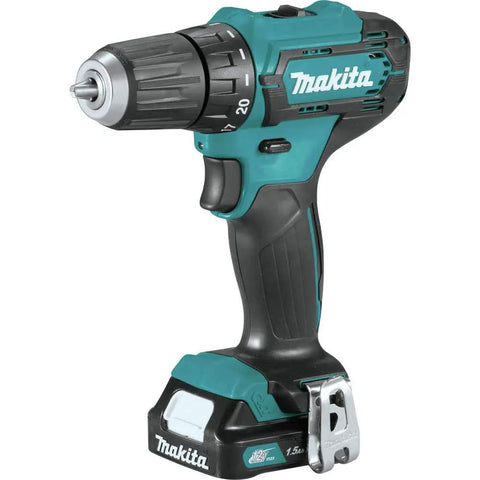 12V Max CXT Cordless Three Eighths Inch Driver Drill Kit With 2.0Ah Battery, Lightweight Yet Mighty For Quick Drilling And Driving, Ergonomic Soft Grip, Variable Speed, And Solid Torque For DIY Projects