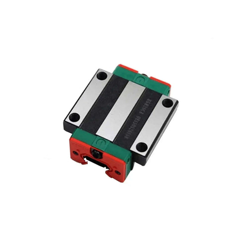 Rock solid Precision Linear Guide Rail Kit Featuring High Grade Steel Blocks And Smooth HGW25CC Sliders With 900mm HGR25 Rails, steel block close-up