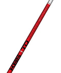Premium Mid Launch Low Spin Senior Flex Wood Shaft Lightweight Fifty Gram Golf Driver Shaft High Torque Design in red finish.