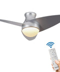 36 Inch Low Profile Ceiling Fan With Lights Flush Mount Reversible DC Motor Dimmable LED 3 CCT Settings Quiet Modern Ceiling Fan