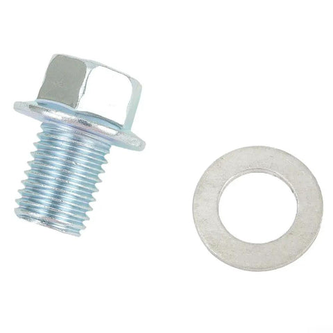 Super Cool Magnetic Oil Drain Bolt M14x1.5 For Honda CX500 CX500C Metal Particle Catcher With Premium Crush Washer Kit To Stop Sludge Buildup And Save Your Engine From Catastrophic Failure Today. magnetic drain bolt with crush washer
