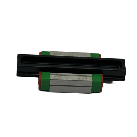 MGN9C Top Notch Linear Guide Rail And Block Set For CNC Machines And 3D Printers Compact Lightweight Stainless Steel Block And Rail Corrosion Resistant Gothic Arch Contact Design High Rigidity Smooth Motion Industrial Automation Part, front view