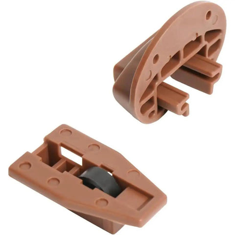 Undermount Drawer Slides Replacement Kit With Rollers 10 Pairs Plastic Guides For Dresser Easy Install Smooth Glide
