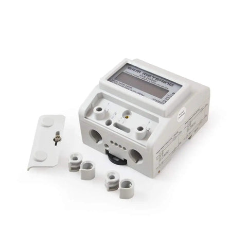 Single Phase kWh Meter For Home And Shop Use, 2 Or 3 Wire, 120V Up To 120/240V, 100A, 60Hz, LCD Local Readout Or Remote Pulse Output