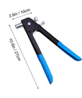 Dude Get This Heavy Duty Rivet Nut Tool Kit With 86 Pieces For Metal Work And Easy Blind Riveting That Makes Assembly Super Smooth And Totally Slayed For Any Serious Project. 27cm hand rivet nut tool, black steel with blue grips