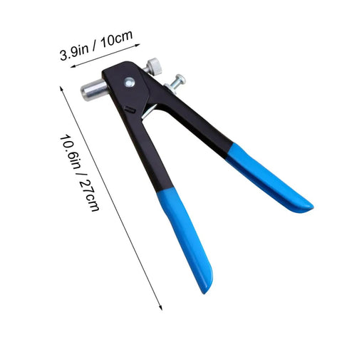 Dude Get This Heavy Duty Rivet Nut Tool Kit With 86 Pieces For Metal Work And Easy Blind Riveting That Makes Assembly Super Smooth And Totally Slayed For Any Serious Project. 27cm hand rivet nut tool, black steel with blue grips