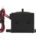Built Like A Tank High Voltage Dc Relay Contactors With Ceramic Seal 60 Amp 1000 Volt Switch For Ev Charging Solar And Wind Applications Featuring Zero Arcs And Ul Certified, black ceramic-sealed contactor with wires.