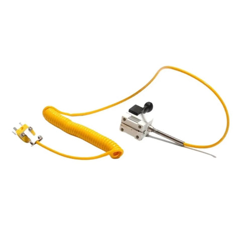 Top Shelf Square Magnetic Thermocouple K Type Yellow Temperature Probe For Industrial Bearing Instruments Rock Solid Heat Resistant Plug And Play Temp Sensor Gauge