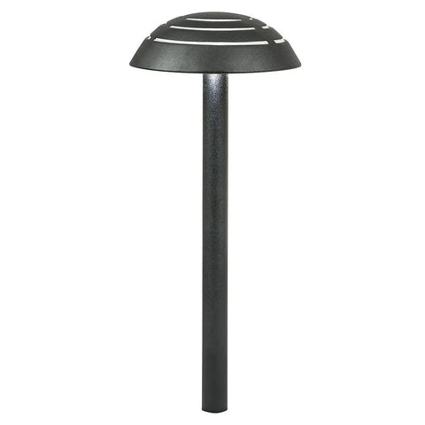 Low Voltage Cast Aluminium LED Path Lights Six Pack Kit For Outdoor Gardens Dusk To Dawn Auto On Off 12V AC DC Compatible Black Path Light