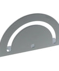 180 Degree Cross Joint Plate For 3030 Aluminum Extrusion Kit With Corner Bracket And Screws Steering Connector Plate, side view
