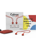 Kids Calmer Ear Plugs Alternative For Daily Noise Relief No Muffling Soft Silicone Reusable Ear Plugs and packaging