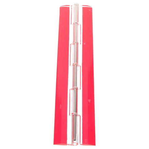 Self Adhesive Inset Cabinet Hinge Set with foldable clear plastic hinge for tiny DIY projects, piano lids, small doors