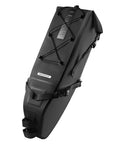 14L Under Seat Bike Bag With Rainproof PVC Material And Adjustable Straps, shown side view