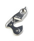 Aluminum Bicycle Derailleur Hanger Replacement For Rear Dropout Easy Install For Most Mountain And Road Bikes in silver alloy
