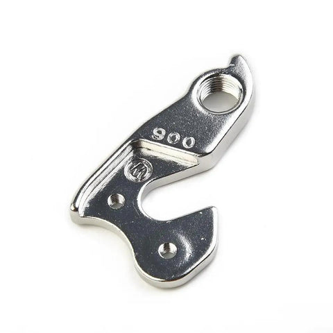Aluminum Bicycle Derailleur Hanger Replacement For Rear Dropout Easy Install For Most Mountain And Road Bikes in silver alloy