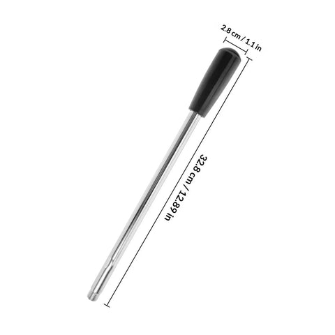 Pro Grade Cup Sealer Lever Handle Accessory For Milk Tea Shops Made Of Plastic And Stainless Steel Easy Install Versatile Sealing Machine Part To Boost Production Efficiency, 32.8cm silver handle