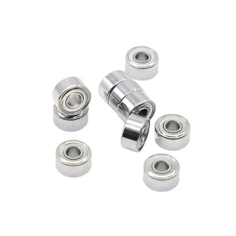 Quiet 3x8x4 mm Bearing Ball Kit For Micromotor Handpieces And Electric Nail Drills, 10 Pack, sealed metal bearings