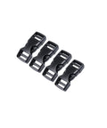 Heavy Duty Side Release Buckles For Bike Helmets Five Eighth Inch Plastic Quick Release Clips Clasp Replacement, four pieces