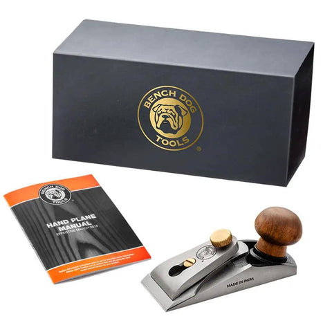 Bench Dog Small Chisel Plane Durable Flush Plane With Hardened Blade Open Front For Clean Precise Woodworking Trimming And Shaving Includes Case
