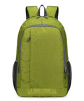 Ultra Light Packable Daypack For Travel And Hiking With Water-Resistant Nylon, Scratch-Resistant And Durable Backpack, Green front view